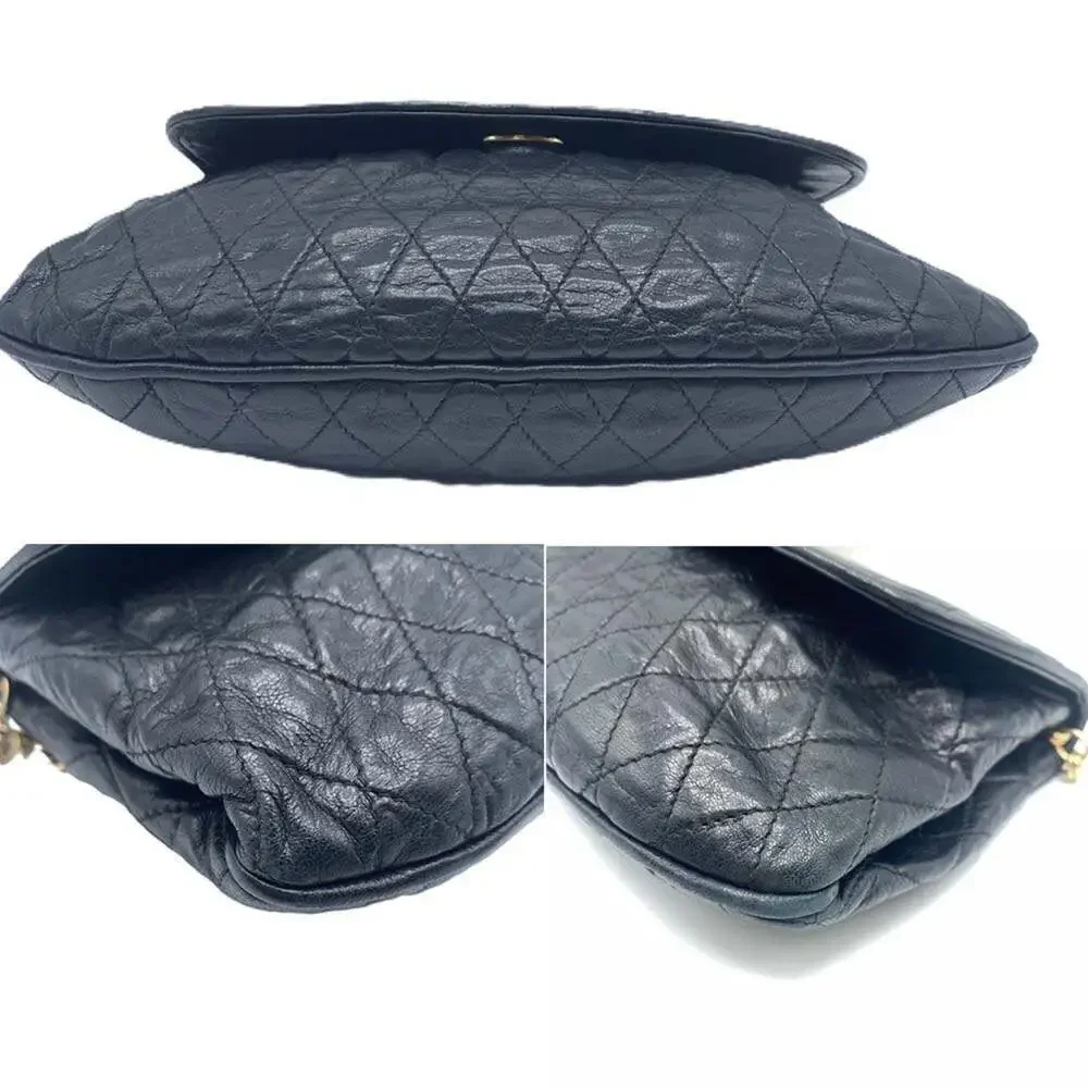 CHANEL Lambskin Leather Shoulder Bag